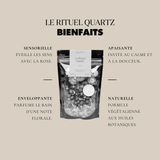 Trousse immersive Rituel Quartz Quartz Peau saine • Rose • Apaisement