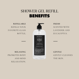 Recharge gel douche Eucalyptus & Lavande