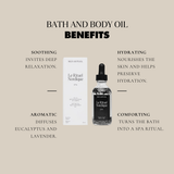 Huile botanique bain et corps Nordique Relaxation Eucalyptus • Lavande