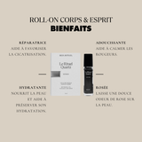 Roll-on d'huile botanique Rituel Quartz Quartz Peau saine • Rose • Apaisement