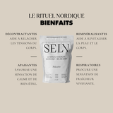Sel de bain Nordique Relaxation Eucalyptus • Lavande