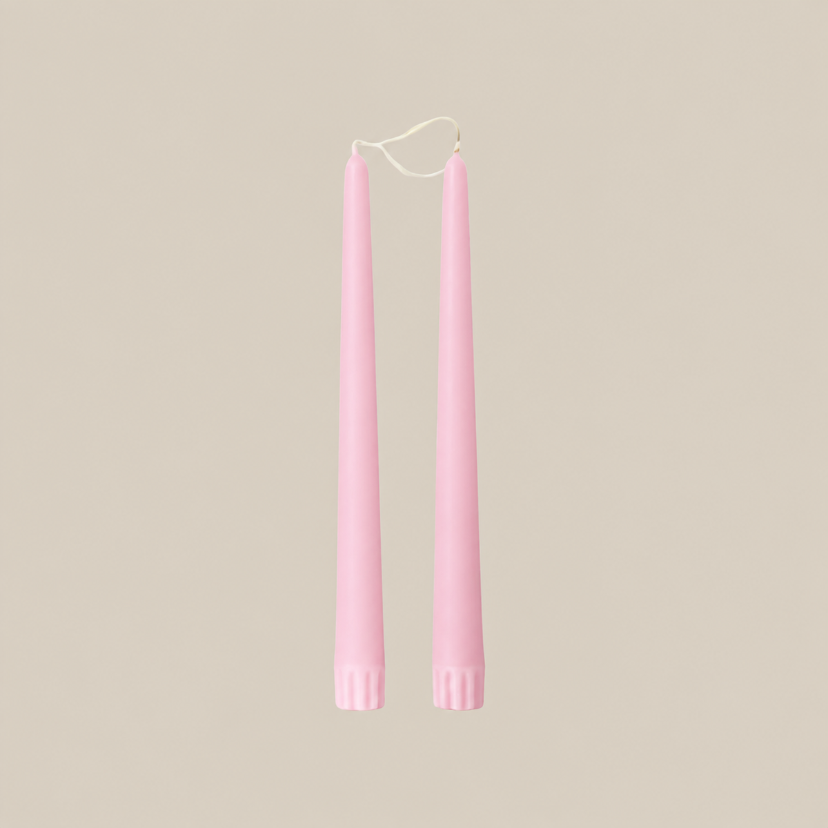 Duo de chandelles effilées Rose 18"