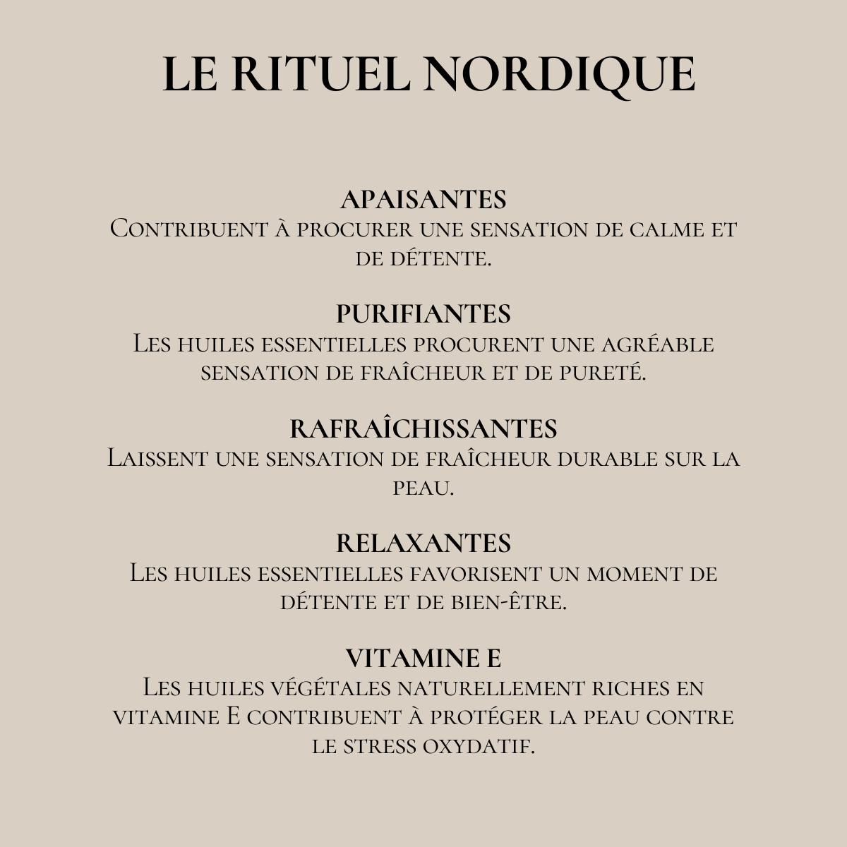 Gamme de soins NORDIQUE Selv Rituel, savon à main et huile botanique eucalyptus et lavande