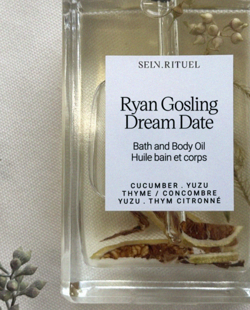 Botanical bath and body oil Ryan Gosling Dream Date