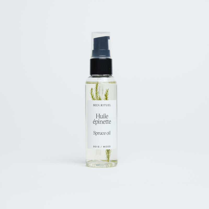 Small format of our spruce bath and body oil