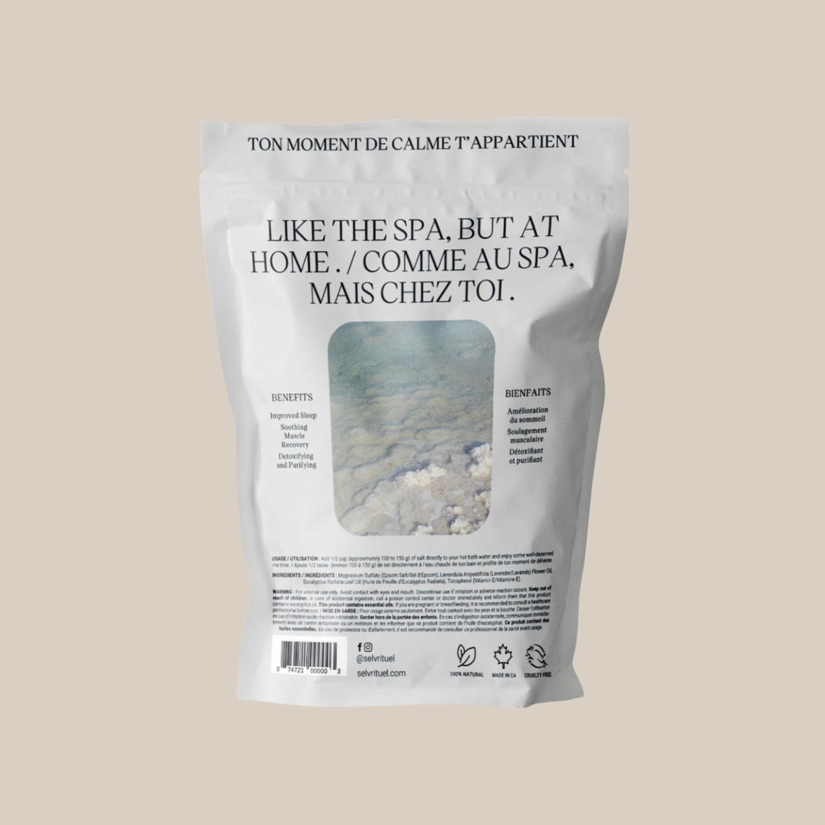 Sel de bain  NORDIQUE