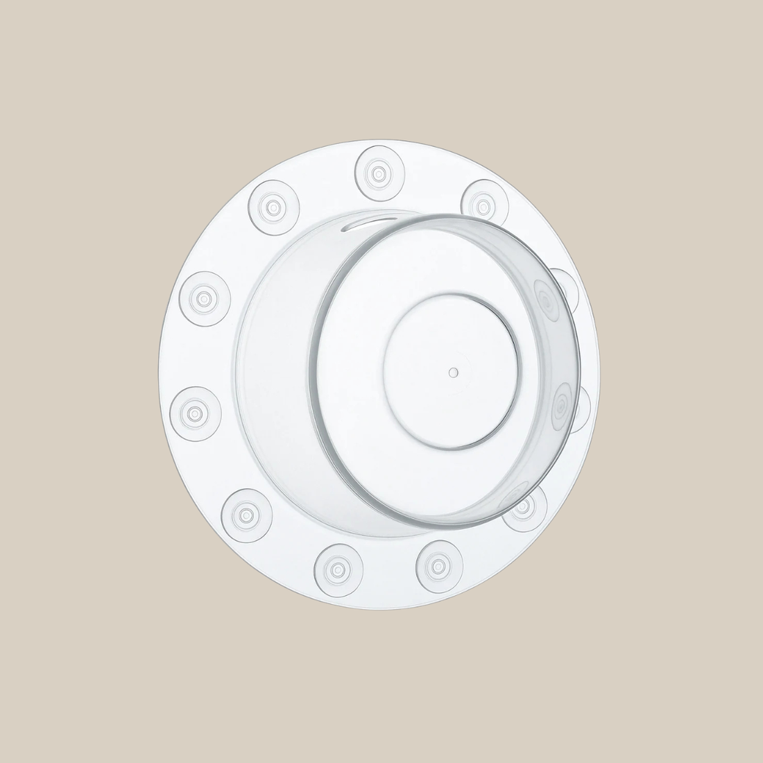Bouchon couvre-drain pour baignoire