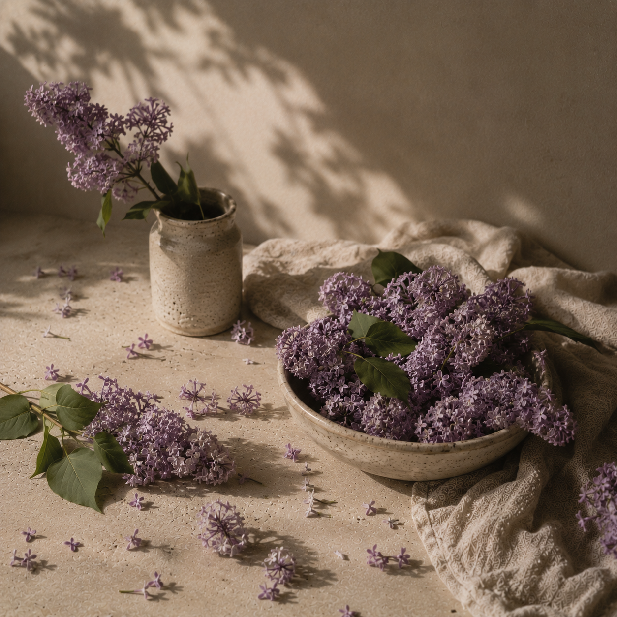 Huile botanique Mini BLOMST de Selv Rituel, huile rituel aux extraits de plantes dans un flacon élégant.