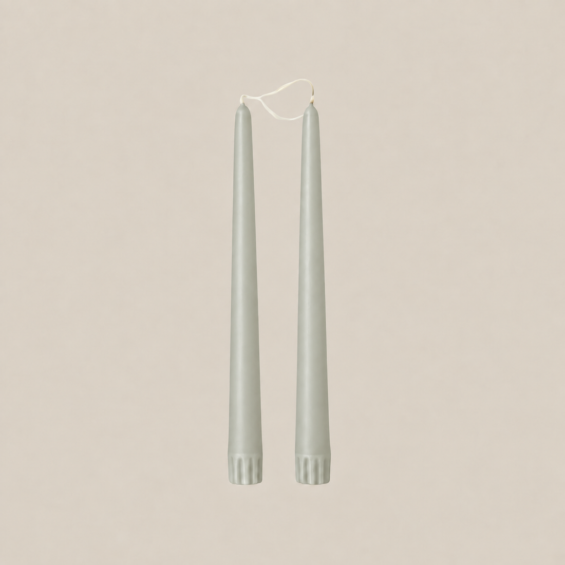 Duo de chandelles effilées Sauge 18"
