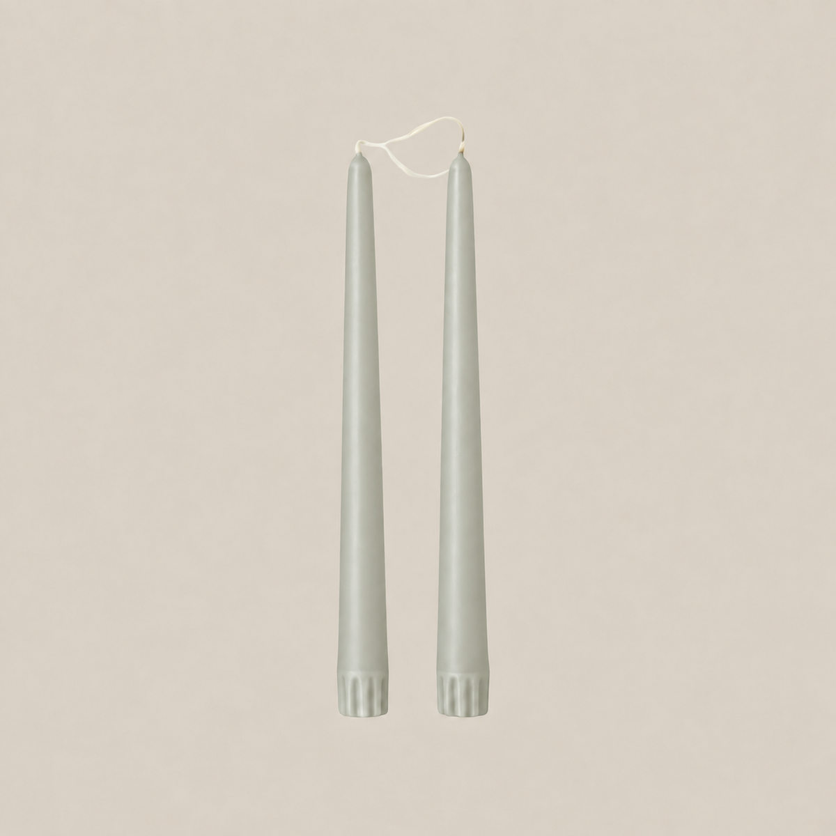 Duo de chandelles effilées Sauge 18"