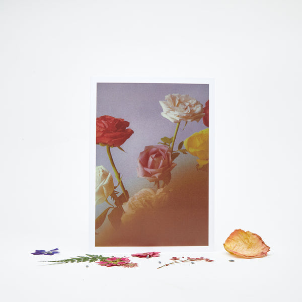 Carte de souhait Confettis de fleurs - Pour la personne qui te fait grandir