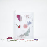 Flower Confetti Greeting Card - For your lover