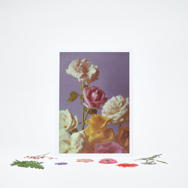 Carte de souhait Confettis de fleurs - Pour ton amoureux.se